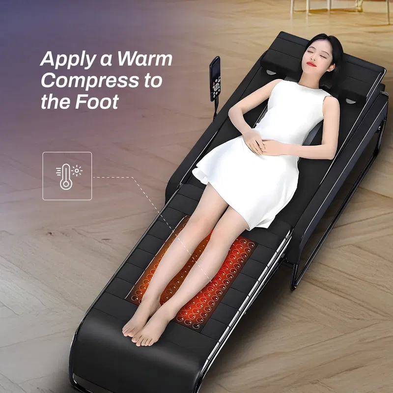 Illustrative example of massage bed with rollers from Google Search