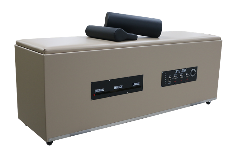 Illustrative example of massage bed with rollers from Google Search