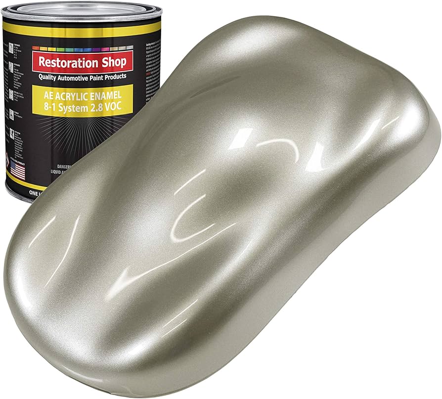 Illustrative example of metallic silver car paint colors from Google Search