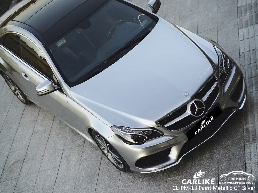 Illustrative example of metallic silver car paint colors from Google Search