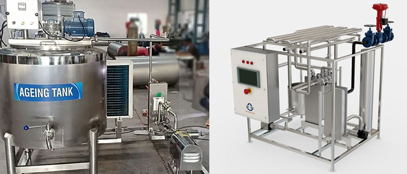 milk cooling equipment industrial application