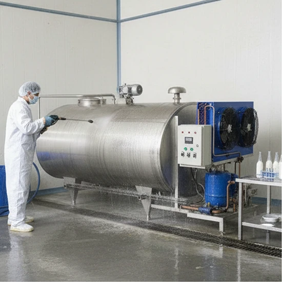 milk cooling equipment industrial application