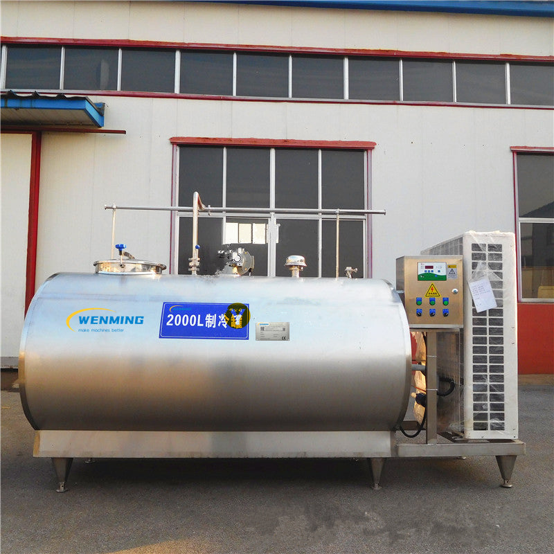 milk cooling tank industrial application