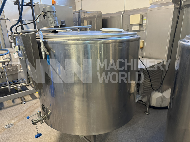 milk cooling tank industrial application