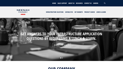 Neenah Foundry: Cast Iron Grates, Manhole Covers, & Frames