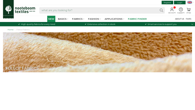 Fleece Fabrics Wholesale | Nooteboom Textiles