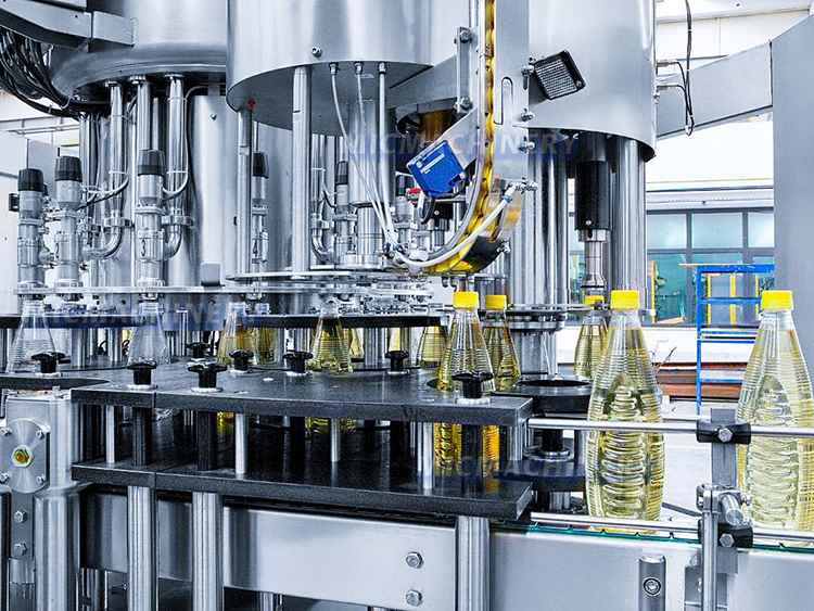 oil filling machine industrial application