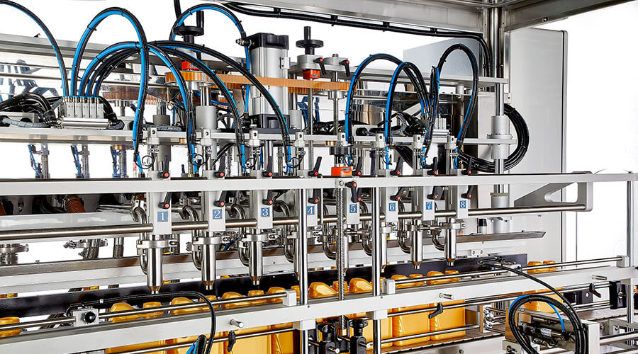 oil packing machine industrial application