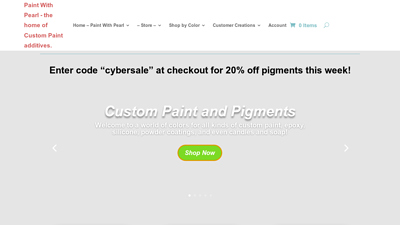 Custom Paint Pigment | Chameleon Paint | Pearl Paint | Candy