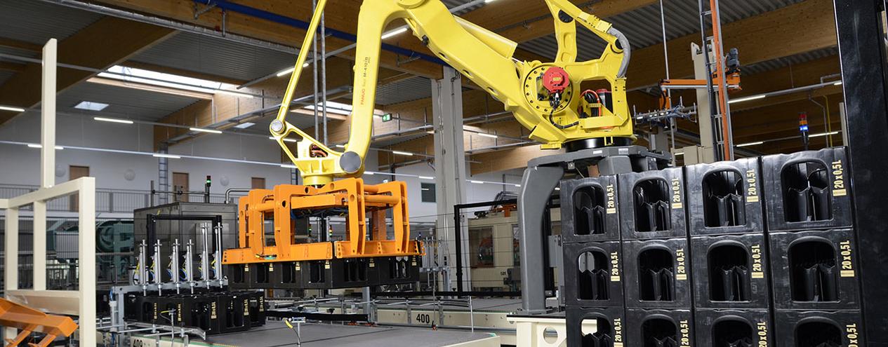 palletizer industrial application