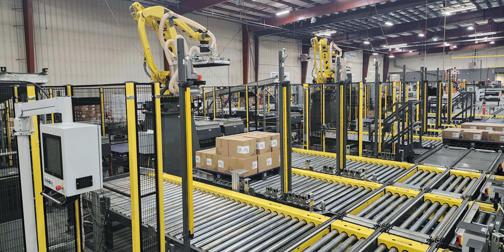 palletizer industrial application