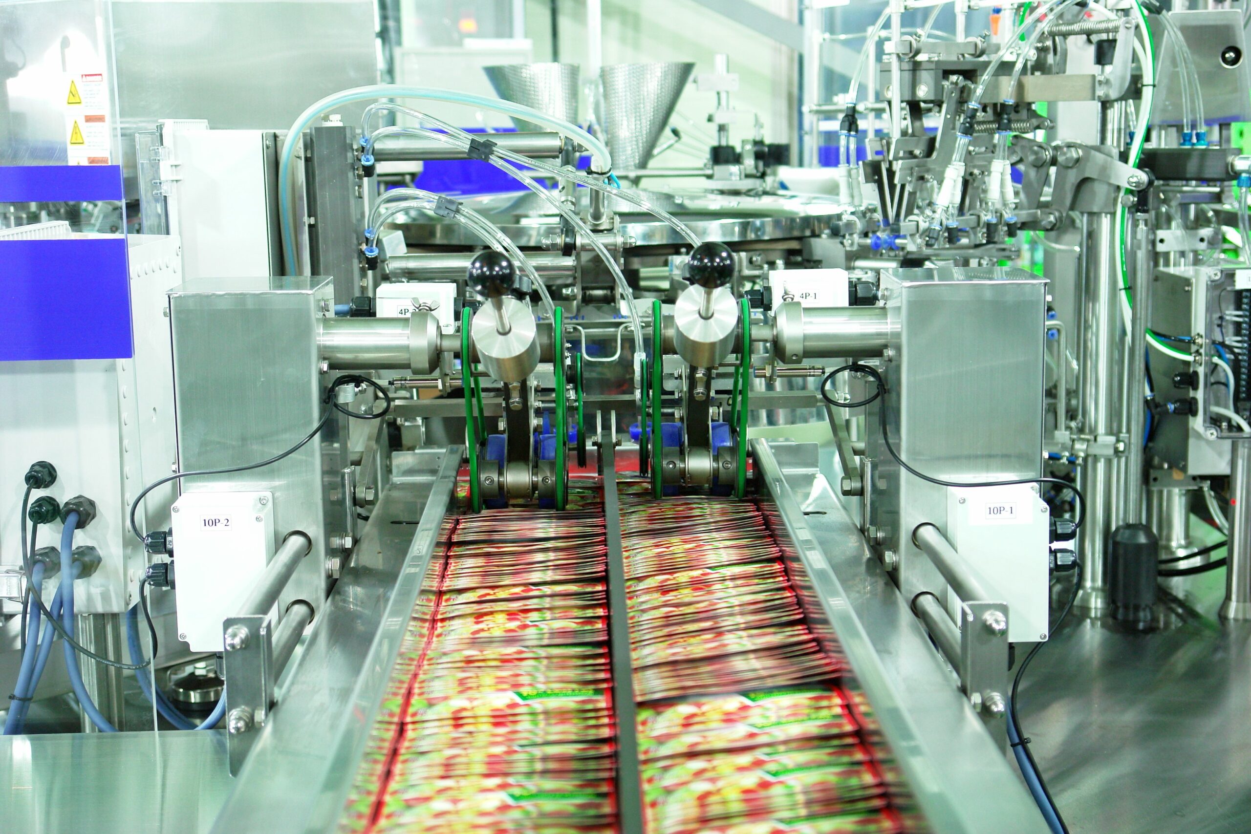 pouch filling machine industrial application