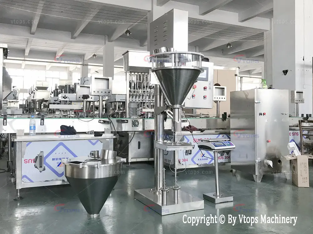 powder filling equipment industrial application