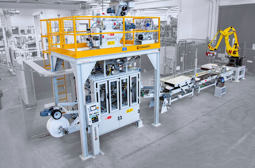 powder packing machine industrial application