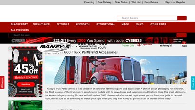 Kenworth T660 Truck Parts & Accessories