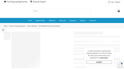 RhinoStretch Hand Screen Stretcher - RhinoTech