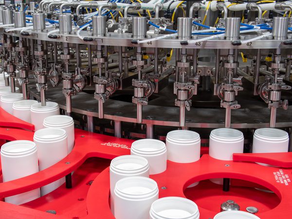 rotary filling industrial application