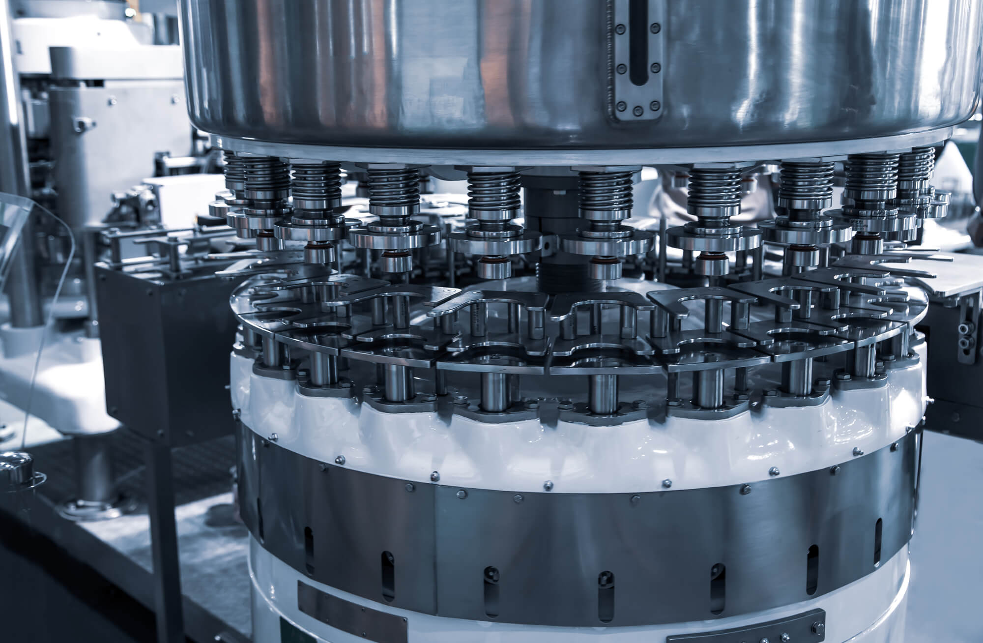 rotary filling machine industrial application