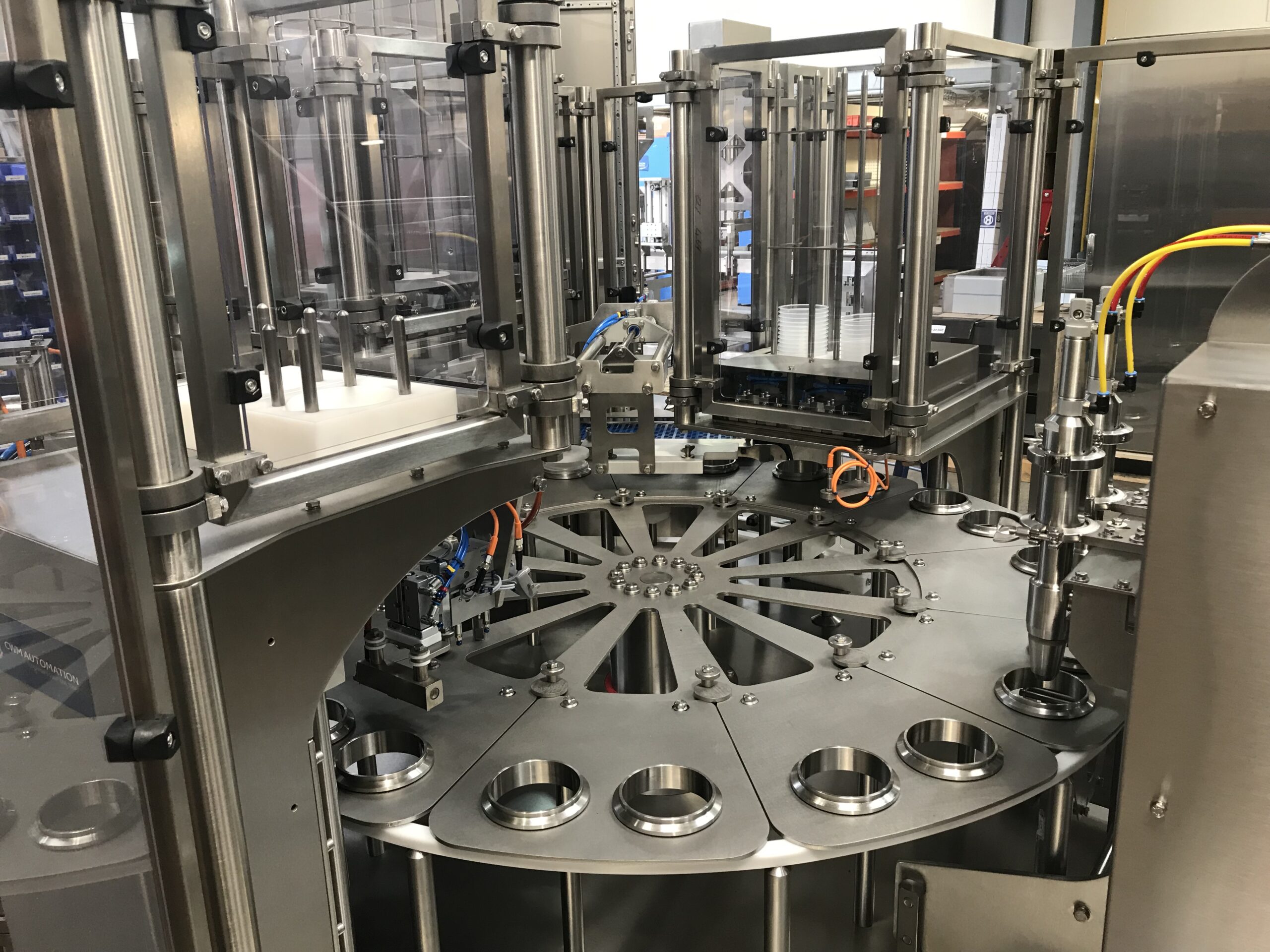 rotary filling machine industrial application