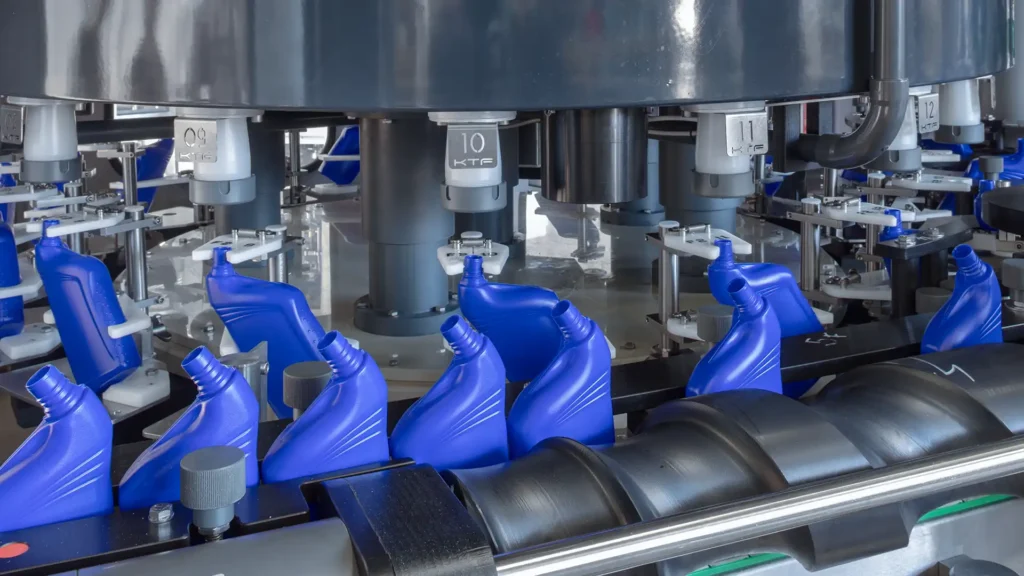 rotary filling machine industrial application