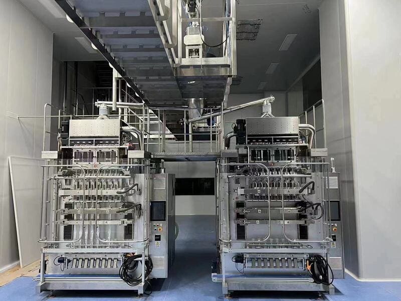 sachet packaging machines industrial application