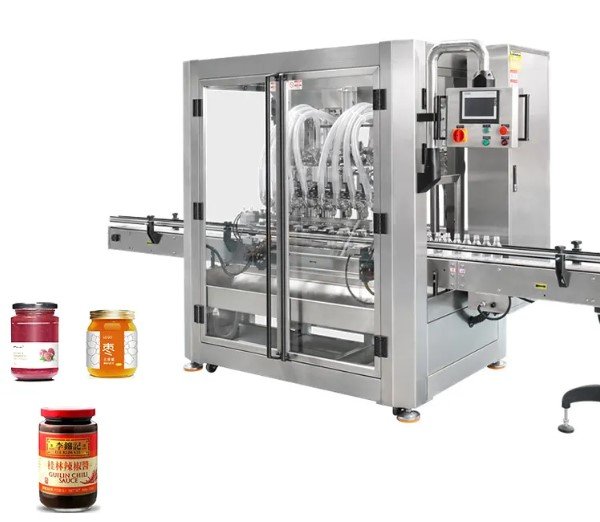 sauce filler machine industrial application