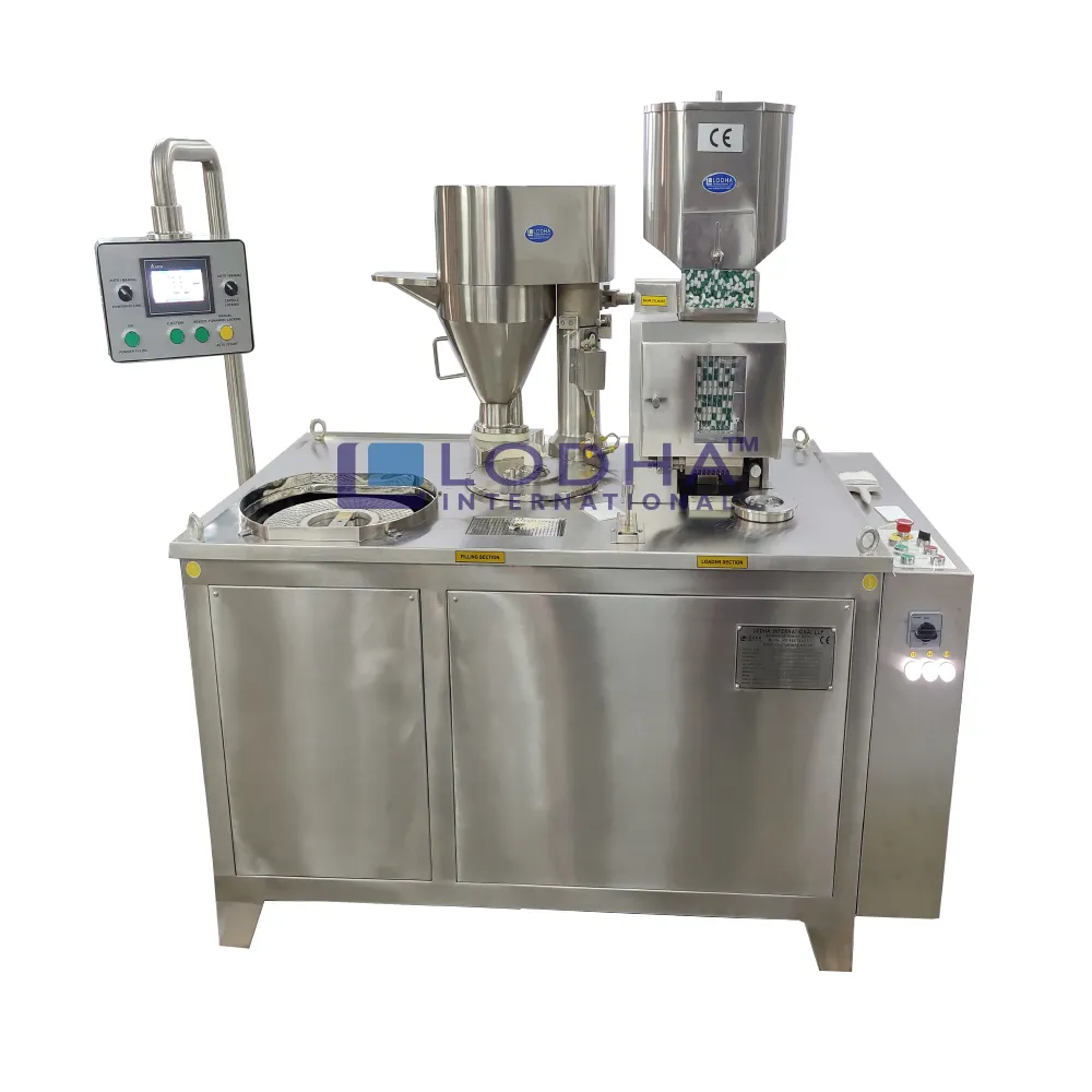 semi automatic capsule filling machine industrial application