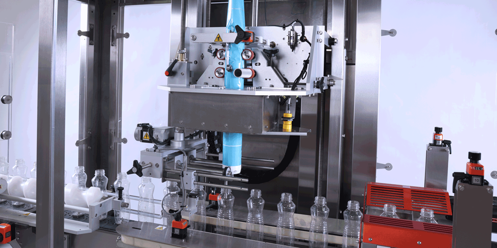 shrink sleeve labeling machine industrial application
