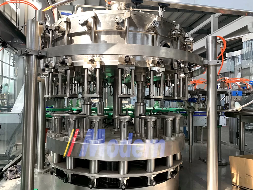 soda bottling machine industrial application