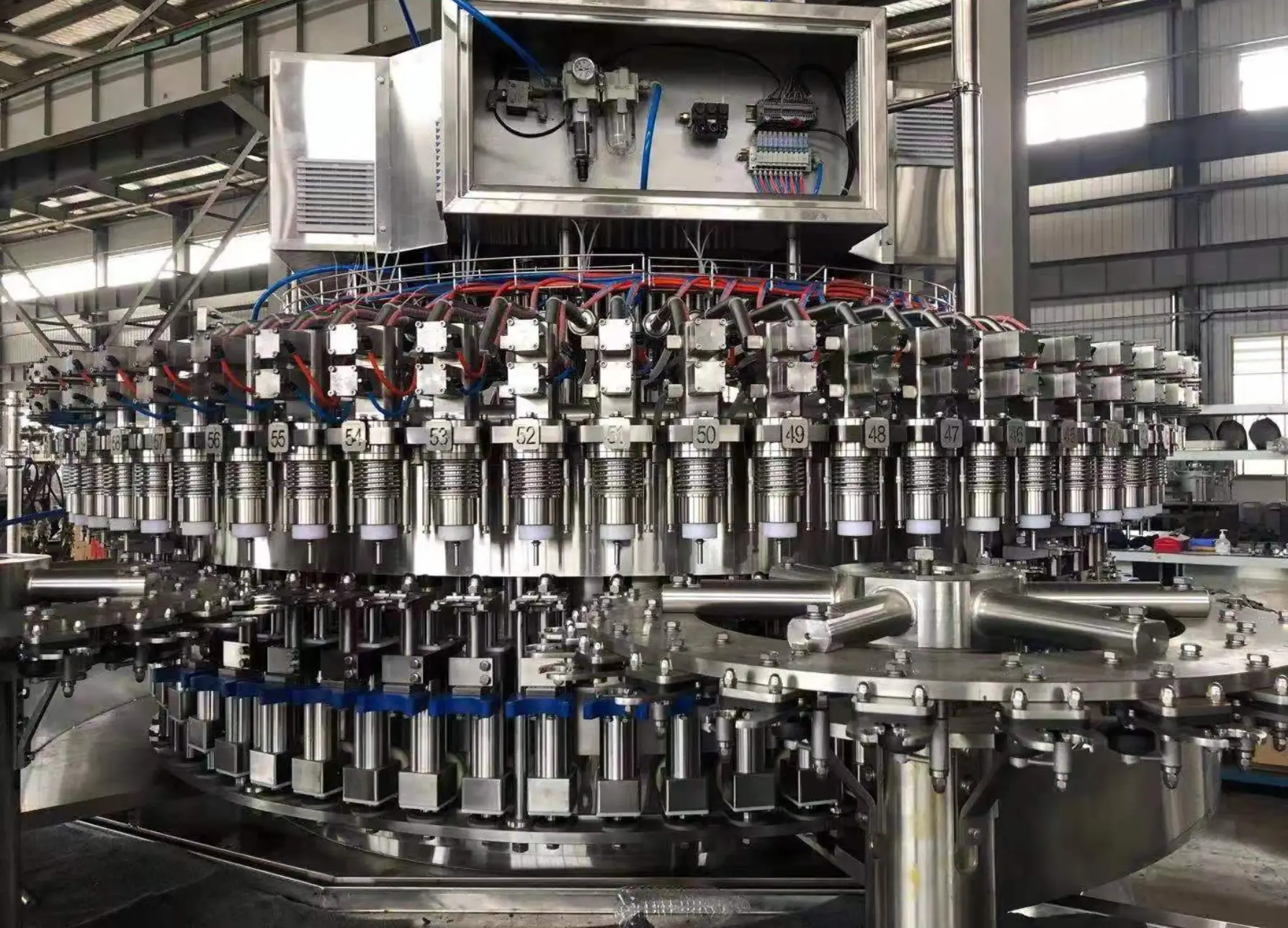 soda filling machine industrial application