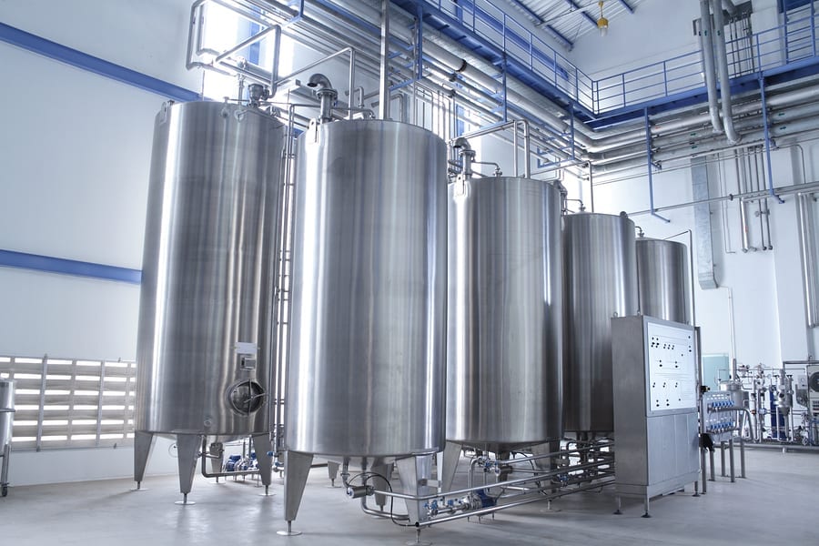 stainless steel water storage tanks industrial application