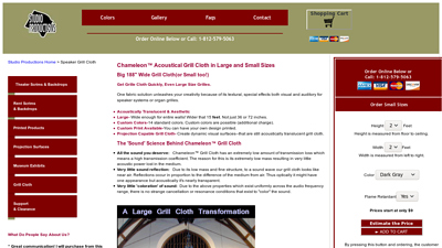 Buy Speaker Grill Fabric | Large Acoustical Fabric.