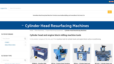 Cylinder Head Resurfacing Machines and Equipment for Sale