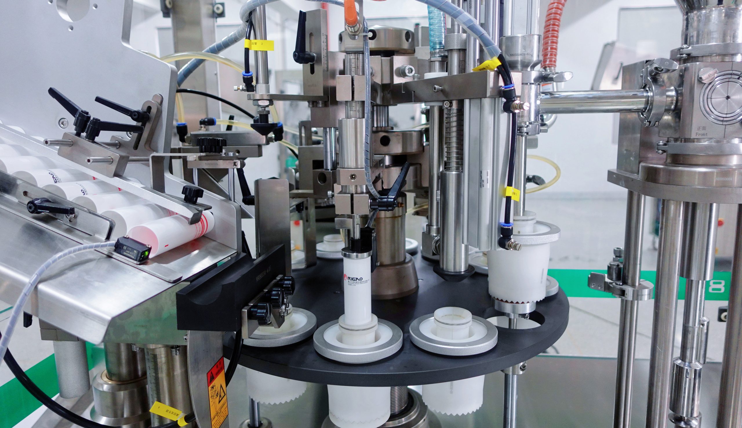tube filling machines industrial application
