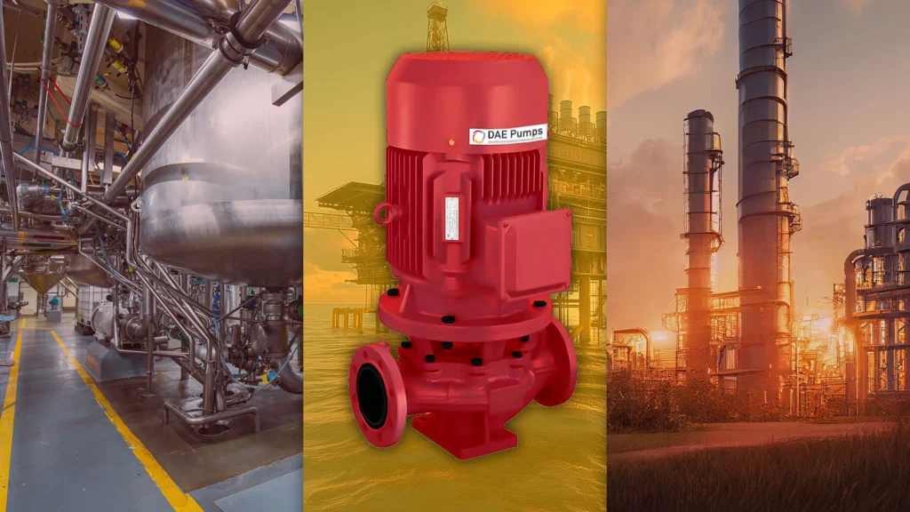 vertical centrifugal pump industrial application