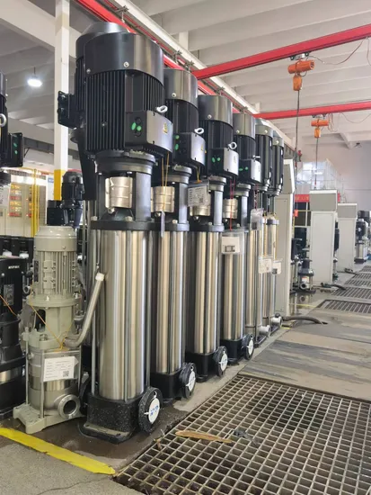 vertical multistage centrifugal pump industrial application