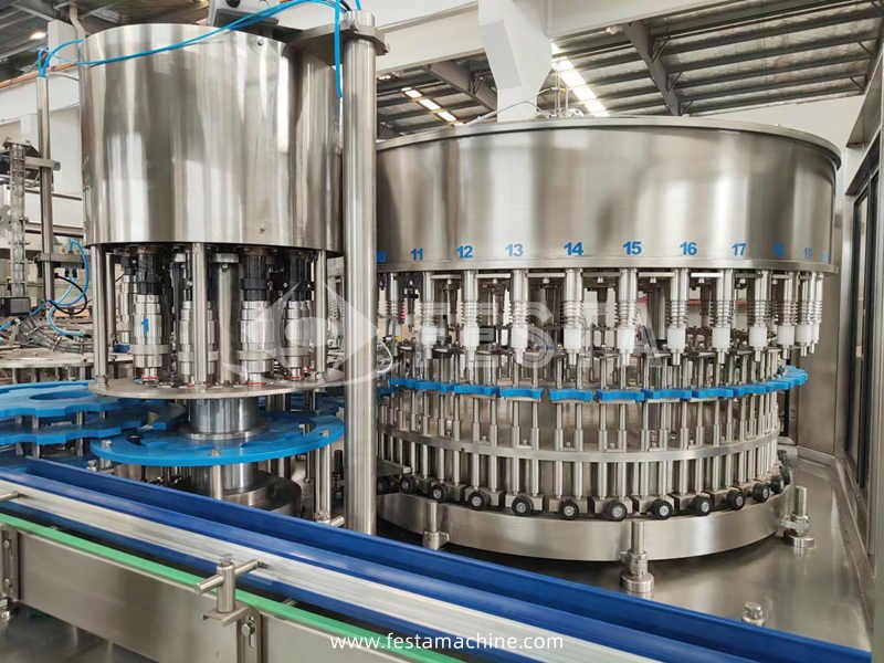 water bottling machine industrial application